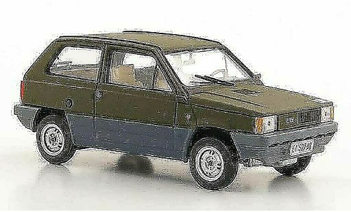 Fiat Panda 45 1/43 Brumm italienisches Militar olivverde 1980 coche miniatura
