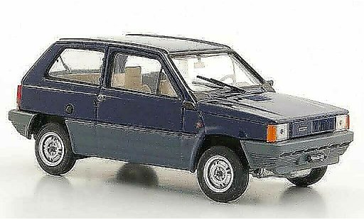 Fiat Panda 45 1/43 Brumm azul 1980 coche miniatura