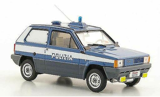 Fiat Panda 45 1/43 Brumm Polizia Stradale - Squadra Cinofili Polic&iacute;a (I) 1980 coche miniatura