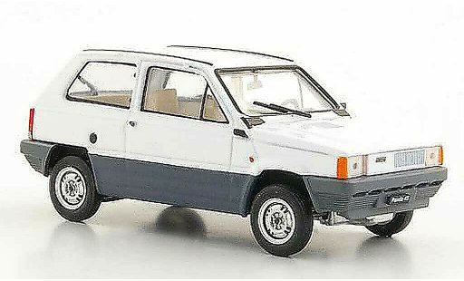 Fiat Panda 45 1/43 Brumm blanco 1980 coche miniatura