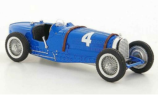 Bugatti Type 59 grand prix 1/43 Brumm No.4 R.Dreyfus GP Belgien 1934 coche miniatura