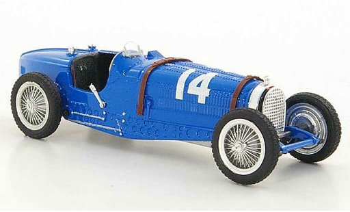 Bugatti Type 59 grand prix 1/43 Brumm No.14 T.Nuvolari GP Frankreich 1934 coche miniatura