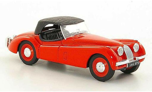 Jaguar XK 120 1/43 Brumm rojo 1948 coche miniatura
