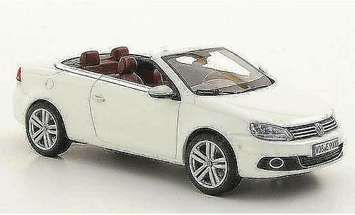 Volkswagen Eos Base 1/43 Kyosho blanco 2011 coche miniatura