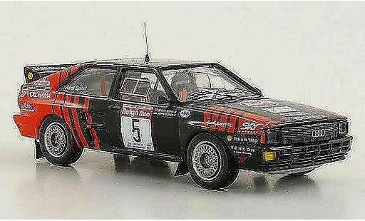 Audi Quattro coupe 1/43 Trofeu No.5 J.Bosch / S.Bond Circuit des Ardennes 1986 coche miniatura