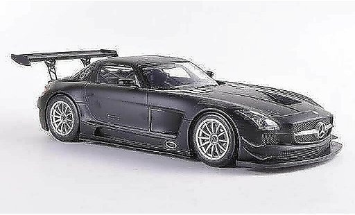 Mercedes SLS GT3 1/18 Minichamps AMG matenegro Plain Body Version 2011 coche miniatura