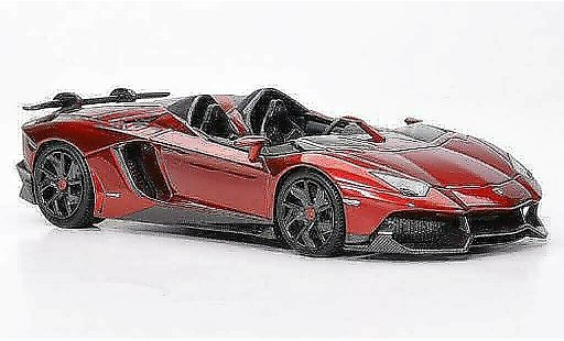 Lamborghini Aventador J 1/43 Look Smart rojo Autosalon Genf 2012 coche miniatura