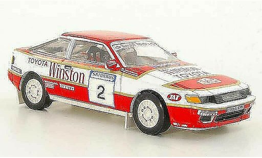 Toyota Celica GT4 1/43 Trofeu No.2 R.Morgan / M.bin Sulayem Rally Saturnus 1991 coche miniatura