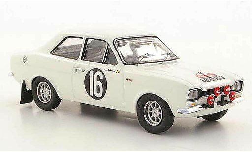 Ford Escort RS 1600 1/43 Trofeu TC No.16 O.Andersson / J.Davenport Rally San Remo 1968 coche miniatura