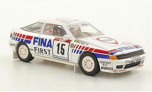 Toyota Celica GT4 1/43 Trofeu No.15 Fina M.Duez / K.Wicha Tour de Corse 1991 coche miniatura
