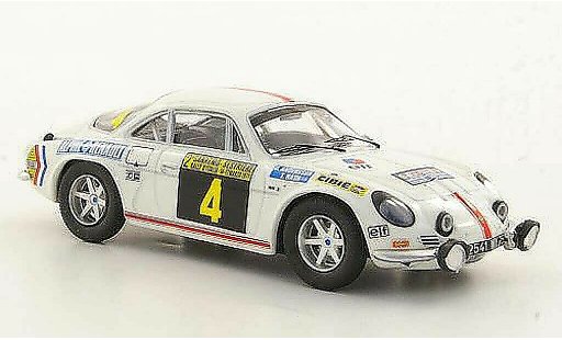 Alpine A110 1600 s 1/43 Trofeu 1600S No.4 O.Andersson / T.Nash Rally San Remo 1971 coche miniatura