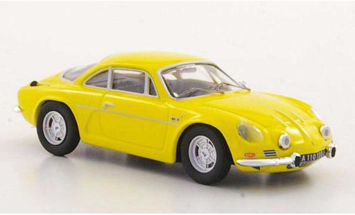 Alpine A110 1300 s bv4 1/43 Trofeu amarillo Strassenversion coche miniatura