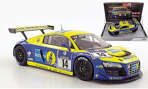 Audi R8 lms 1/18 Spark No.14 Bilstein Basseng / Fassler / Stippler / Piccini ADAC 24h Nurburgring 2011 coche miniatura