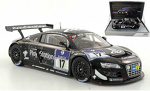 Audi R8 lms 1/18 Spark No.17 PlayStation Abt / Jons / Ludwig / MiesADAC 24h Nurburgring 2011 coche miniatura