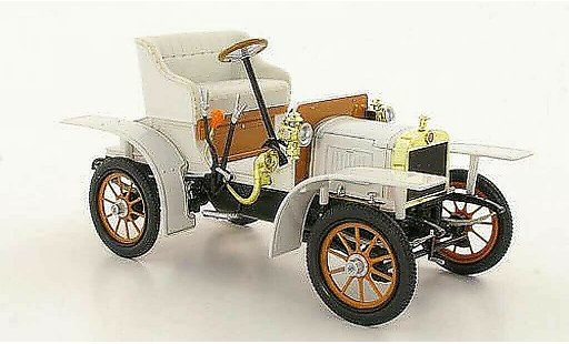 Laurin Klement Voiturette Base 1/18 Abrex Laurin-Klement gris-blanco 1905 coche miniatura