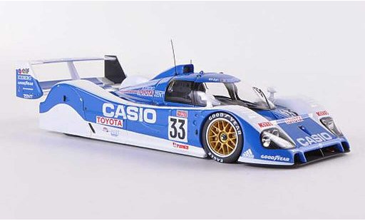 Toyota TS010 Base 1/43 HPI No.33 Team Tom s P.H.Raphanel / M.Sekiya / K.Acheson 24h Le Mans 1992 coche miniatura