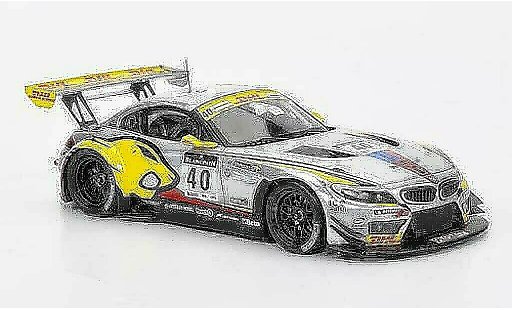 Bmw Z4 course 1/43 Spark E89 No.40 M.Martin/B.Leinders/M.Hennerici 24h Spa 2011 coche miniatura