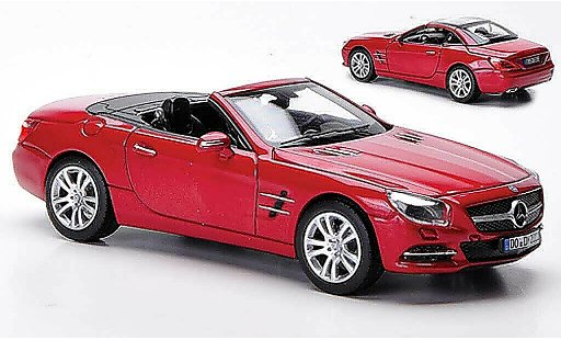 Mercedes Classe SL 500 1/43 Norev (R231) rojo 2012 coche miniatura