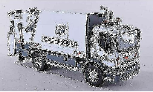 Renault Premium Base 1/43 Norev Mullwagen Derichebourg 2006 coche miniatura