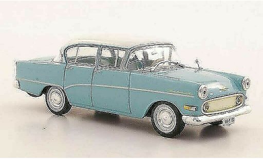 Opel Rekord P1 1/43 WhiteBox azul/blanco coche miniatura