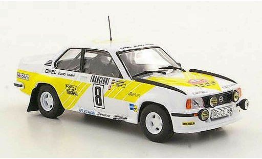 Opel Ascona B 400 1/43 Hachette No.8 Rally Monte Carlo (ohne Magazin) 1980 coche miniatura
