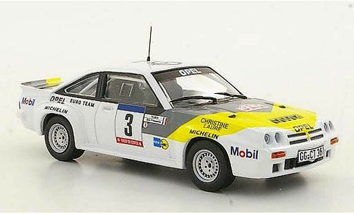 Opel Manta B B 1/43 Hachette 400 No.3 Rally Korsik(ohne Magazin) coche miniatura
