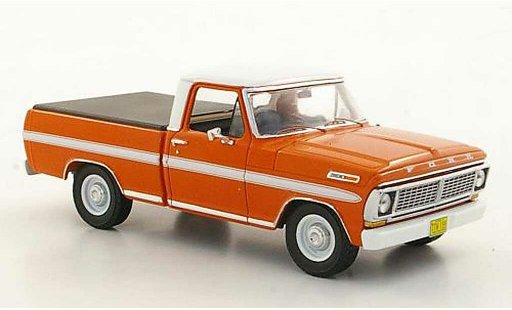 Ford F-100 Pickup 1/43 Premium X F 100 naranja/blanco avec Laderaumabdeckung 1978 coche miniatura