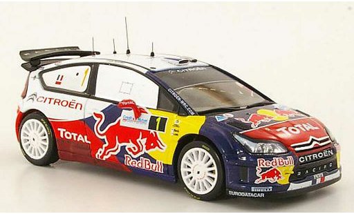 Citroen C4 WRC 2010 1/43 IXO No.1 Total S.Loeb / D.Elena Rally Frankreich coche miniatura