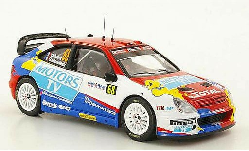 Citroen Xsara WRC 2010 1/43 IXO No.68 Y.Muller / G.Mondesir Rally Frankreich coche miniatura