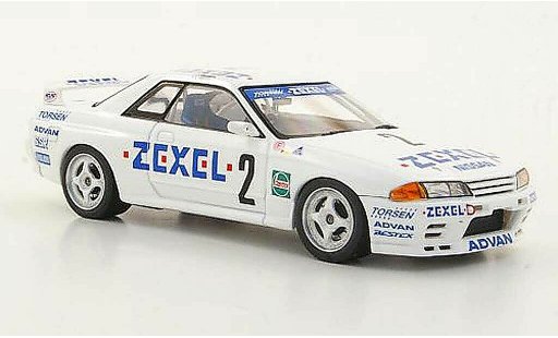 Nissan Skyline R32 1/43 HPI GT-R No.2 Zexel T.Kinoshita / E.Yamada N1 1992 coche miniatura