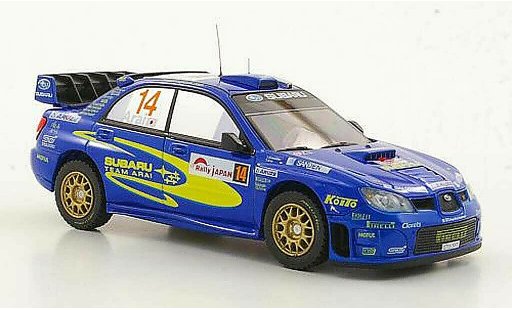 Subaru Impreza WRC 1/43 HPI No.14 Team Arai T.Arai / T.Sircombe Rally Japan 2006 coche miniatura