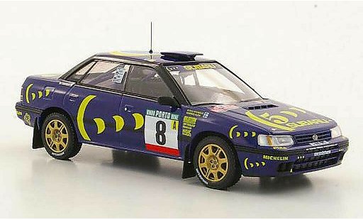 Subaru Legacy RS 1993 1/43 HPI No.8 M.Alen / I.Kivimaki Rally Portugal coche miniatura