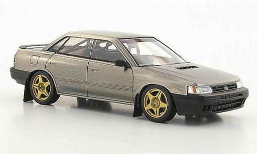 Subaru Legacy Base 1/43 HPI polierte Metalloptik coche miniatura