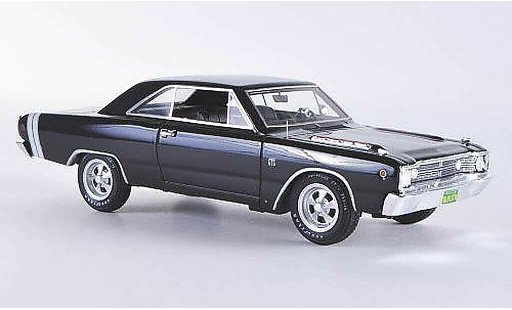 Dodge Dart 1968 1/43 Highway 61 GTS negro/blanco coche miniatura
