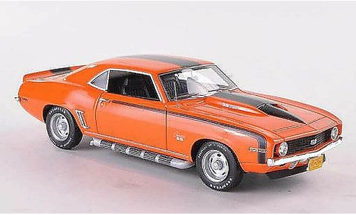 Chevrolet Camaro SS 1/43 Highway 61 427 naranja/negro 1969 coche miniatura