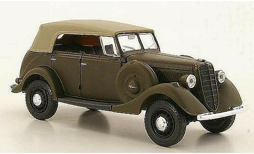 Gaz 61-40 Ferm&Atilde;&copy; 1/43 Nash Avtoprom matemarron cerradoes capota coche miniatura