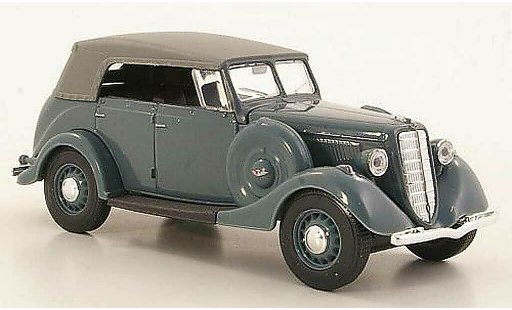 Gaz M1 Phaeton 1/43 Nash Avtoprom gris cerradoes capota coche miniatura
