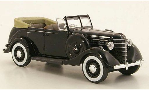 Gaz 11-40 Ouvert 1/43 Nash Avtoprom negro geoffnetes capota coche miniatura