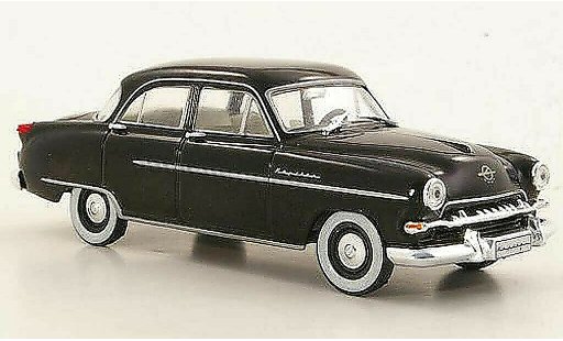 Opel Kapitan 1954 1/43 Hachette negro (ohne Magazin) coche miniatura