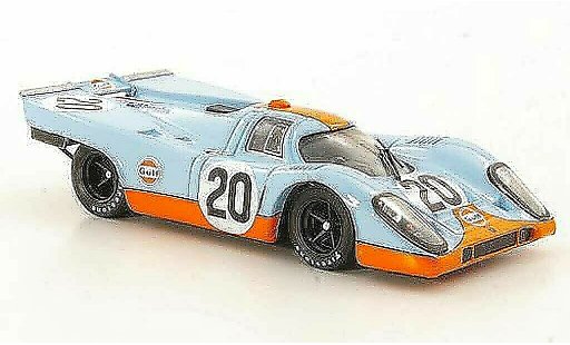 Porsche 917 1970 1/43 Brumm No.20 JWA-Gulf Racing Team Siffert / Redman 24h Le Mans coche miniatura