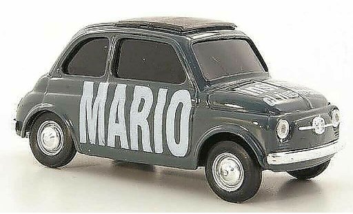 Fiat 500 Classique 1/43 Brumm 'Mario - insieme ci riusciremo'' coche miniatura