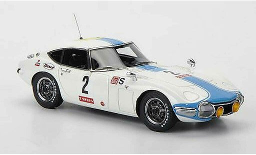 Toyota 2000 GT 1967 1/43 HPI No.2 24h Fuji coche miniatura