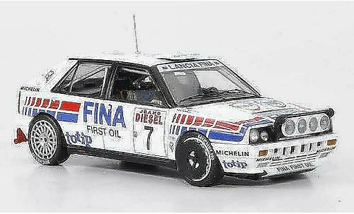 Lancia Delta HF Integrale 16V 1/43 HPI Intregrale No.7 Fina Cerrato/Cerri Rally San Remo 1991 coche miniatura