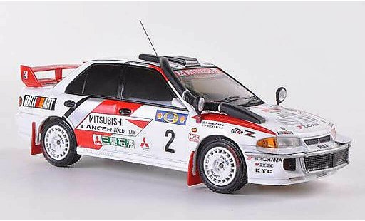 Mitsubishi Lancer Evolution III 1/43 HPI No.2 RalliArt K.Shinozuka / P.Kuukkala Safari Rally 1995 coche miniatura