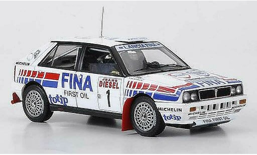 Lancia Delta HF Integrale 1/43 HPI 16V No.1Fina Rally San Remo 1991 coche miniatura