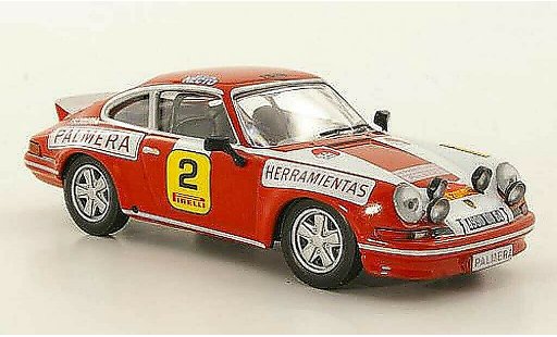 Porsche 911 Carrera 1/43 Hachette 930 911 No.2 M.Etchebers / M.C.Etchebers Rally 2000 Virajes 1974 coche miniatura