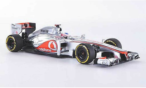 Mercedes CLA 2012 1/43 Minichamps Mercedes MP4-27 No.3 Vodafone J.Button -Saison coche miniatura