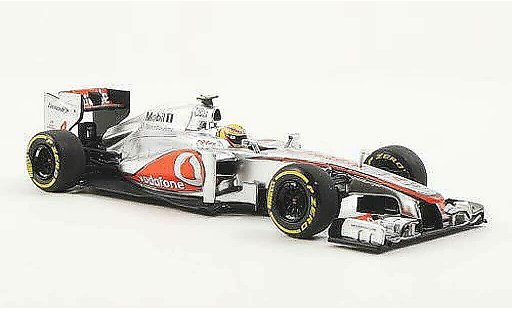 Mercedes CLA 2012 1/43 Minichamps Mercedes MP4-27 No.4 Vodafone L.Hamilton saison coche miniatura