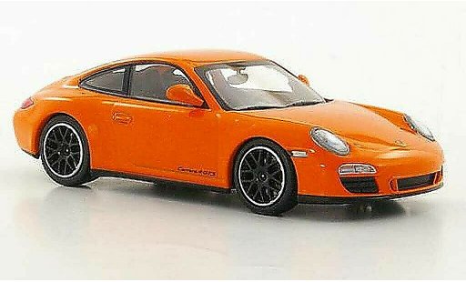 Porsche 911 GTS 1/43 Minichamps Carrera 4 naranja 2010 coche miniatura