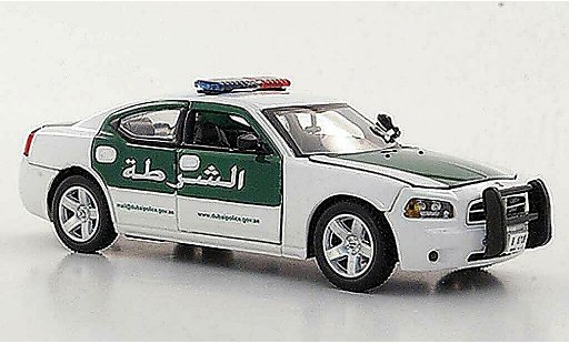 Dodge Charger Police 1/43 First Response Dubai Polic&iacute;a coche miniatura